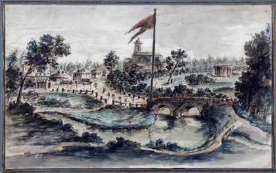 Veduta del parco di Pavlovsk, dall