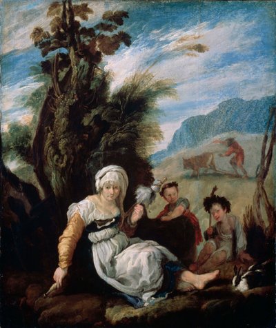 Adamo ed Eva da Domenico Fetti or Feti
