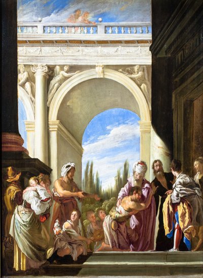La parabola del figliol prodigo da Domenico Fetti