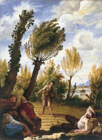 La parabola del grano e della zizzania da Domenico Fetti or Feti