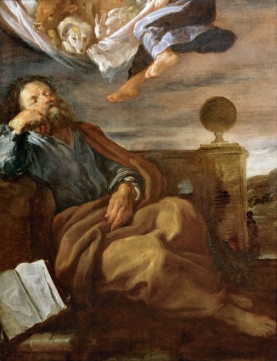 La visione di Pietro di un lenzuolo con animali da Domenico Fetti or Feti