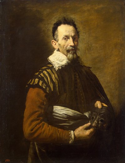 Ritratto di un attore da Domenico Fetti or Feti