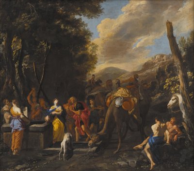 Rebecca ed Eliezer al pozzo da Domenico Gargiulo