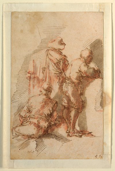 Tre Uomini da Domenico Gargiulo, called Micco Spadaro