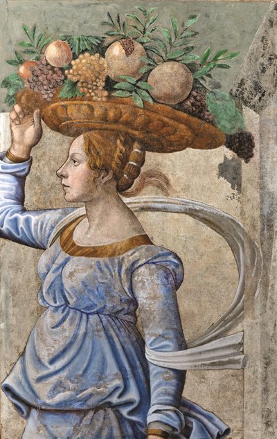 Canephora portatrice di cesto da Domenico, Ghirlandaio