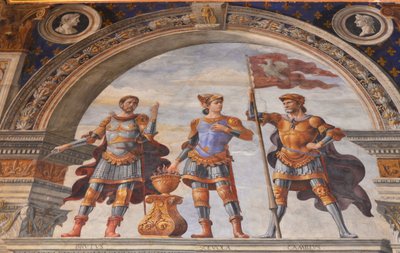Decorazione della Sala dei Gigli, 1482-1484 da Domenico Ghirlandaio