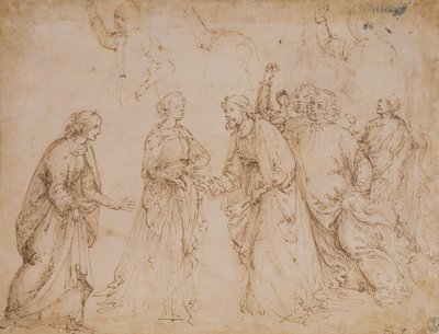 Matrimonio della Vergine da Domenico Ghirlandaio
