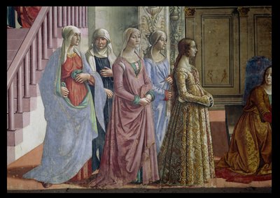 La Nascita della Vergine (dettaglio) da Domenico Ghirlandaio