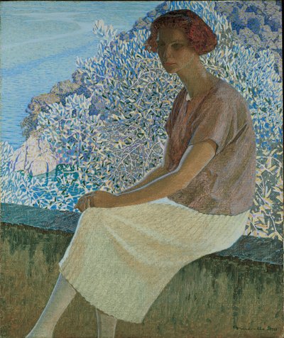 Calma argentea. Ritratto di Alma Fidora, 1922 da Domenico Guerello
