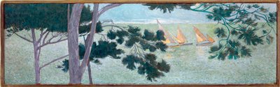Pini sul mare, 1924 da Domenico Guerello