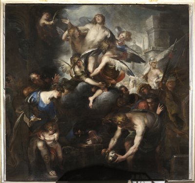 Martirio e gloria di Giacomo, figlio di Zebedeo da Domenico I Piola