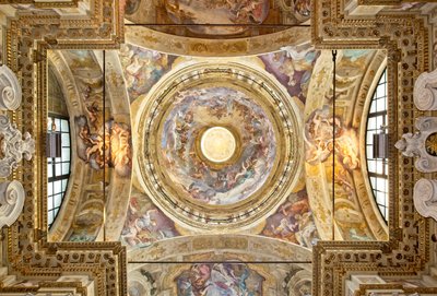 La cupola con la rappresentazione dell