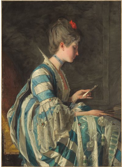 La lettera da Domenico Induno