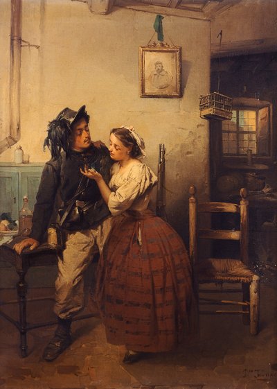 La medaglia da Domenico Induno
