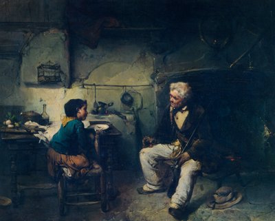 Il cacciatore da Domenico Induno