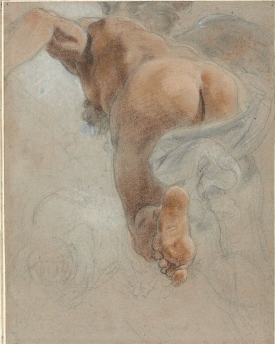 Studio per la figura allegorica dell