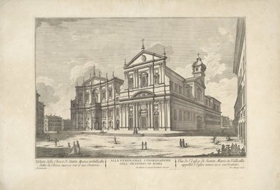 Chiesa Nuova a Roma da Domenico Montaigù