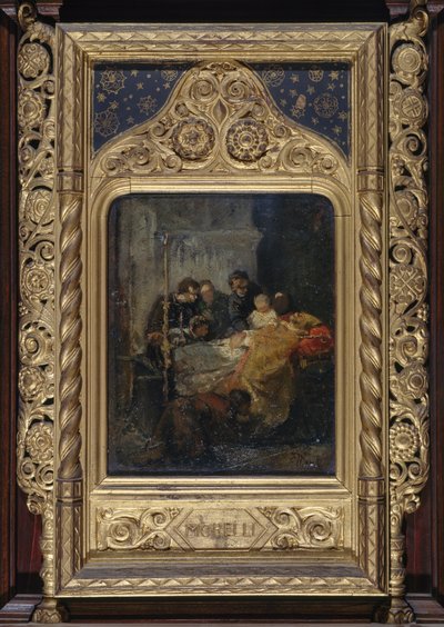 Morte del vescovo da Domenico Morelli