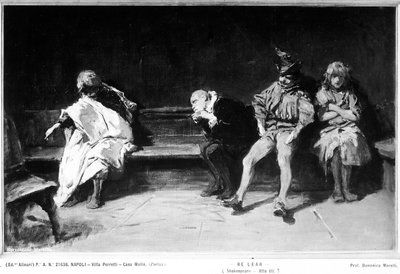 Re Lear da Domenico Morelli