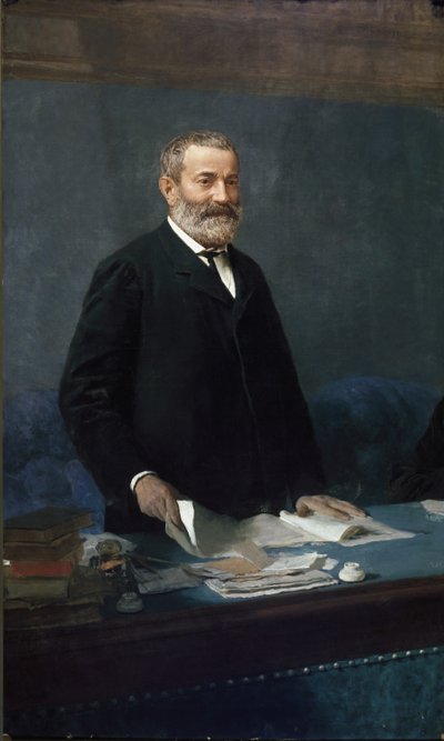 Ritratto di Quintino Sella (olio su tela) da Domenico Morelli