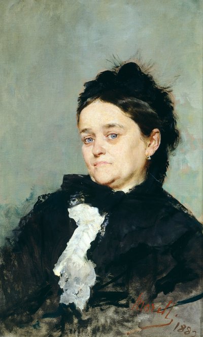 Ritratto di Virginia Villari da Domenico Morelli