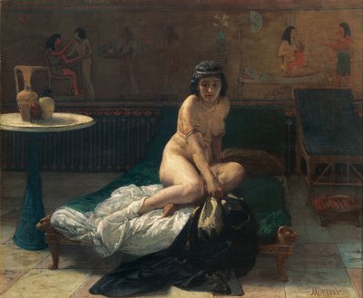 La moglie di Potifar da Domenico Morelli