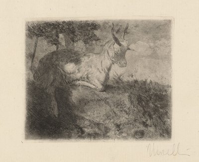 La capretta da Domenico Morelli
