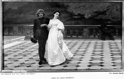 Il paggio innamorato da Domenico Morelli