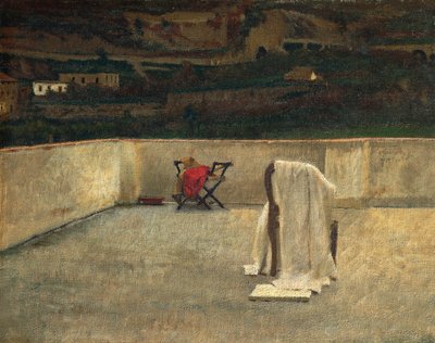 La terrazza, di Domenico Morelli da Domenico Morelli