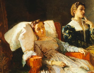 Torquato Tasso legge Gerusalemme Liberata a Eleonora d