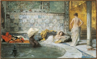 Bagno turco da Domenico Morelli