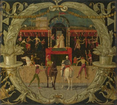 Il ratto delle Sabine dopo il segnale, c. 1490 da Domenico Morone
