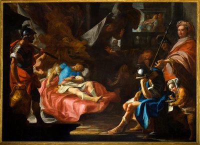 Morte di Germanico, c.1730-40 da Domenico Parodi