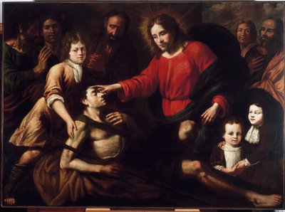 La Guarigione del Cieco da Domenico Parodi