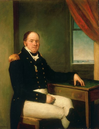 Sir Thomas Masterman Hardy (1769-1839) da Domenico Pellegrini