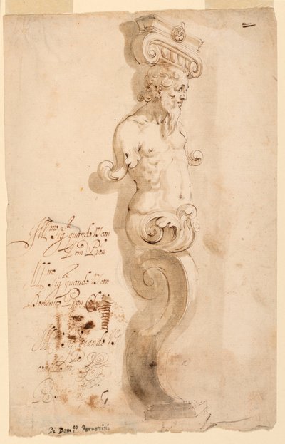 Progetto per un erma da Domenico Peruzzini