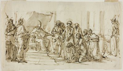Udienza papale da Domenico Pozzi