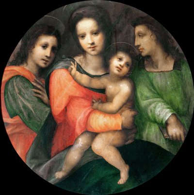 Madonna e Bambino con due angeli da Domenico Puligo