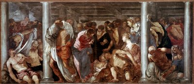 Cristo ascolta il paralitico (la piscina probatica) da Domenico Robusti Tintoretto