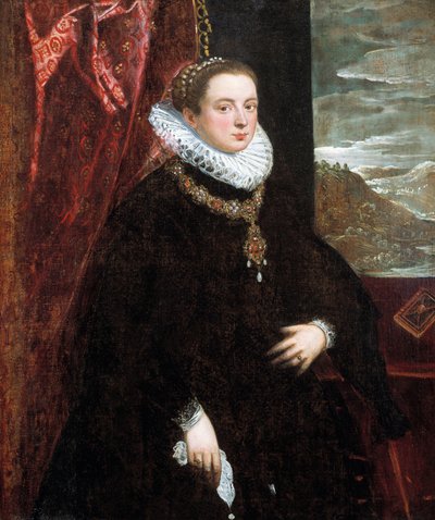 Signora in nero da Domenico Robusti Tintoretto