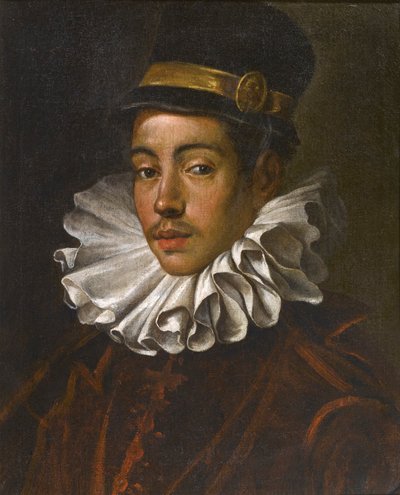 Ritratto di Ito Mancio, ca 1585 da Domenico Robusti Tintoretto