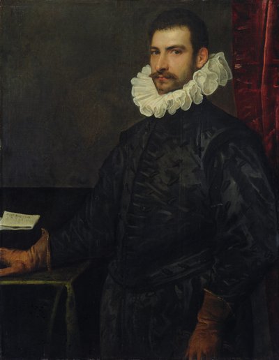 Ritratto di un giovane uomo da Domenico Robusti Tintoretto