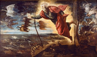La creazione degli animali da Domenico Robusti Tintoretto