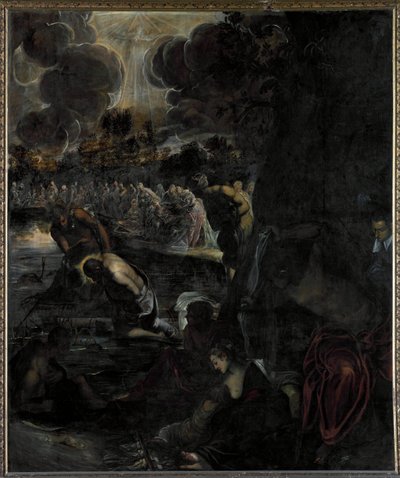 Il battesimo di Cristo da Domenico Robusti Tintoretto