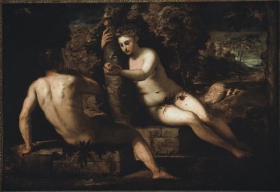 Il peccato originale da Domenico Robusti Tintoretto