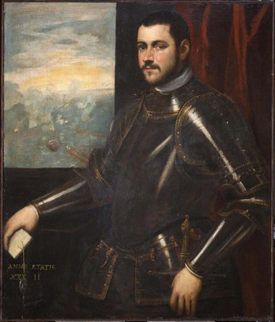 Ritratto di un ammiraglio veneziano, XVI secolo da Domenico, Tintoretto