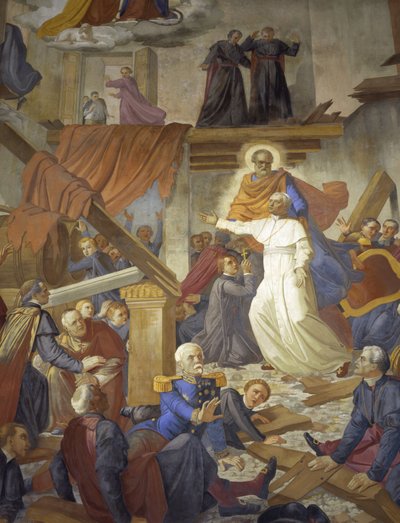 La caduta di Pio IX da Domenico Tojetti