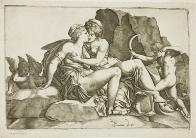 Giove e Callisto da Domenico Vito