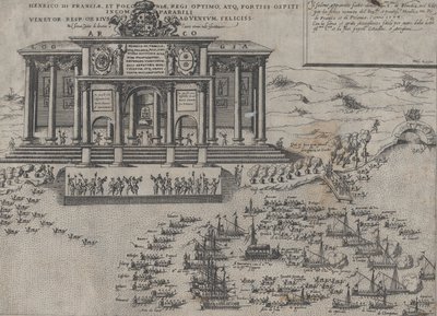 Ingresso di Enrico III, re di Francia e Polonia, a Venezia, 1574 da Domenico Zenoi