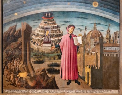 Divina Commedia di Dante Alighieri da Domenico di Michelino